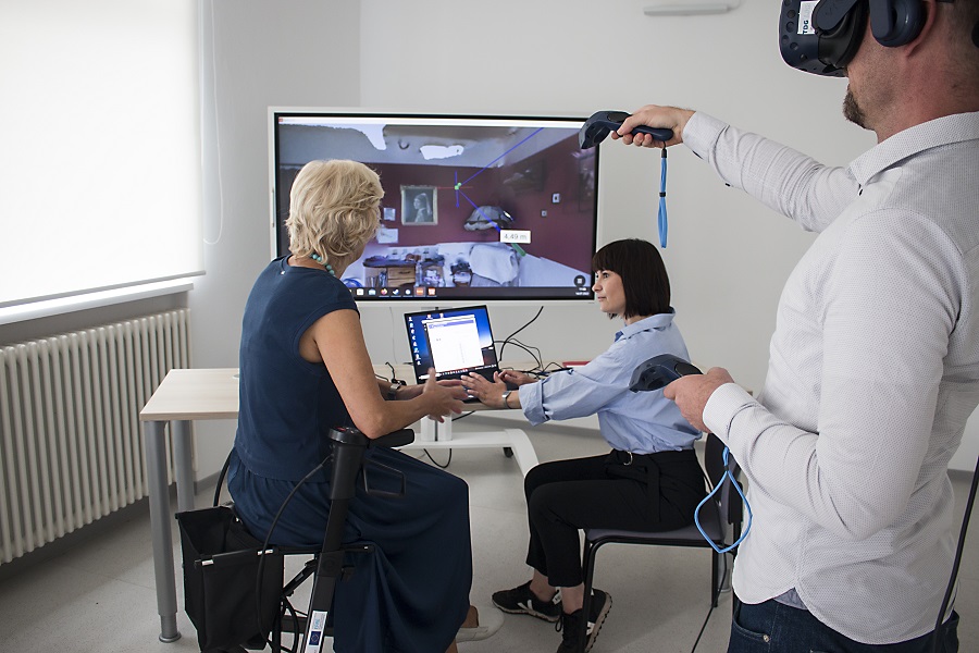 "Patienten-Wohnung kommt virtuell in die Reha-Klinik"