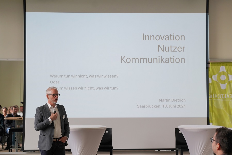 Wer ist die Zielgruppe und wie erreiche ich sie, ist nach Prof. Dr. Martin Dietrich auch im Gesundheitswesen wichtig.