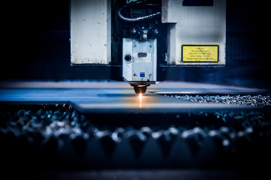 digitale Laserschneidmaschine